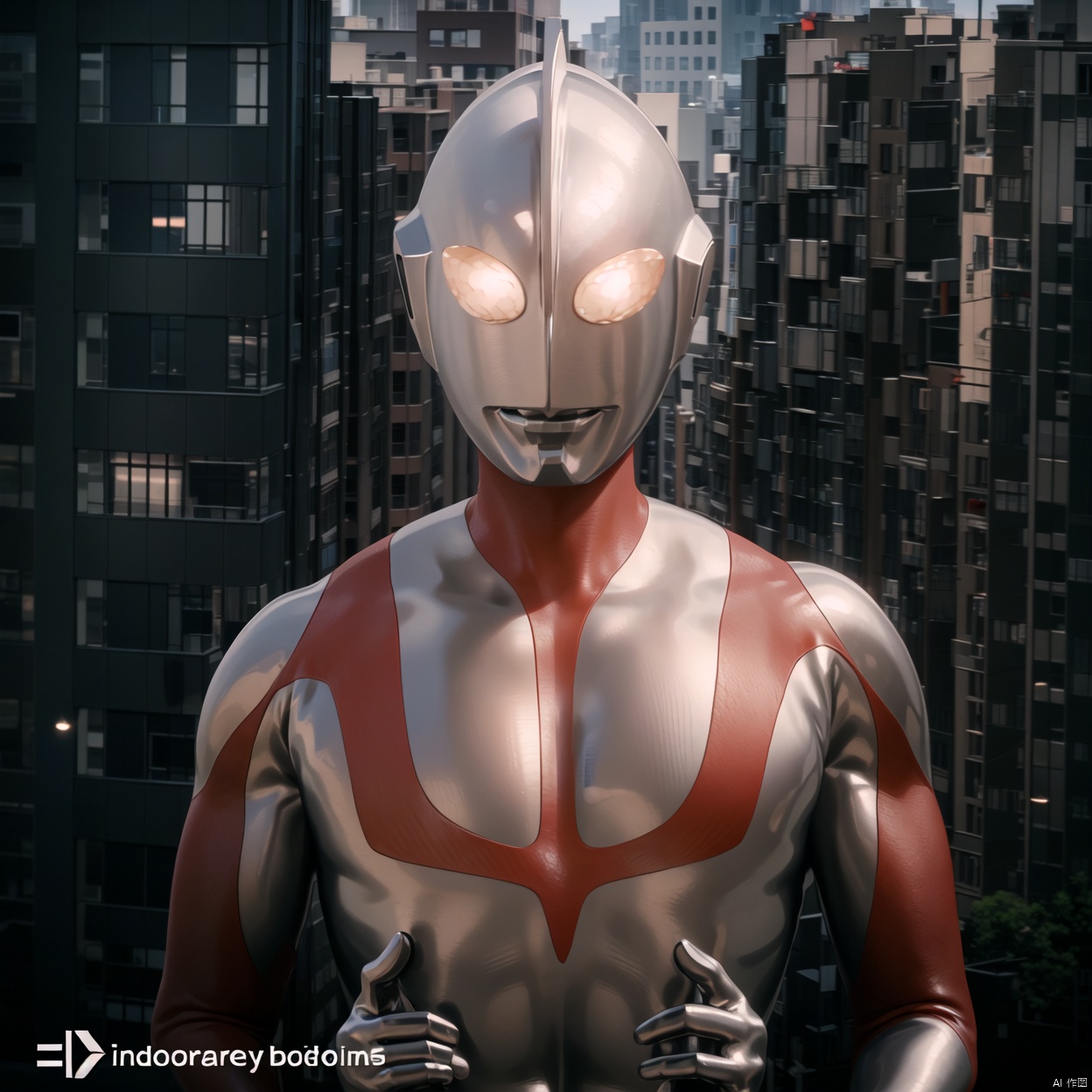 
white bodysuit,white gloves,legwear,gloves,boots,logo,cover,mask,plugsuit,bodysuit,red pattern on body,white tight-fitting,white footwear,helmet,leather suit,ultraman,latex