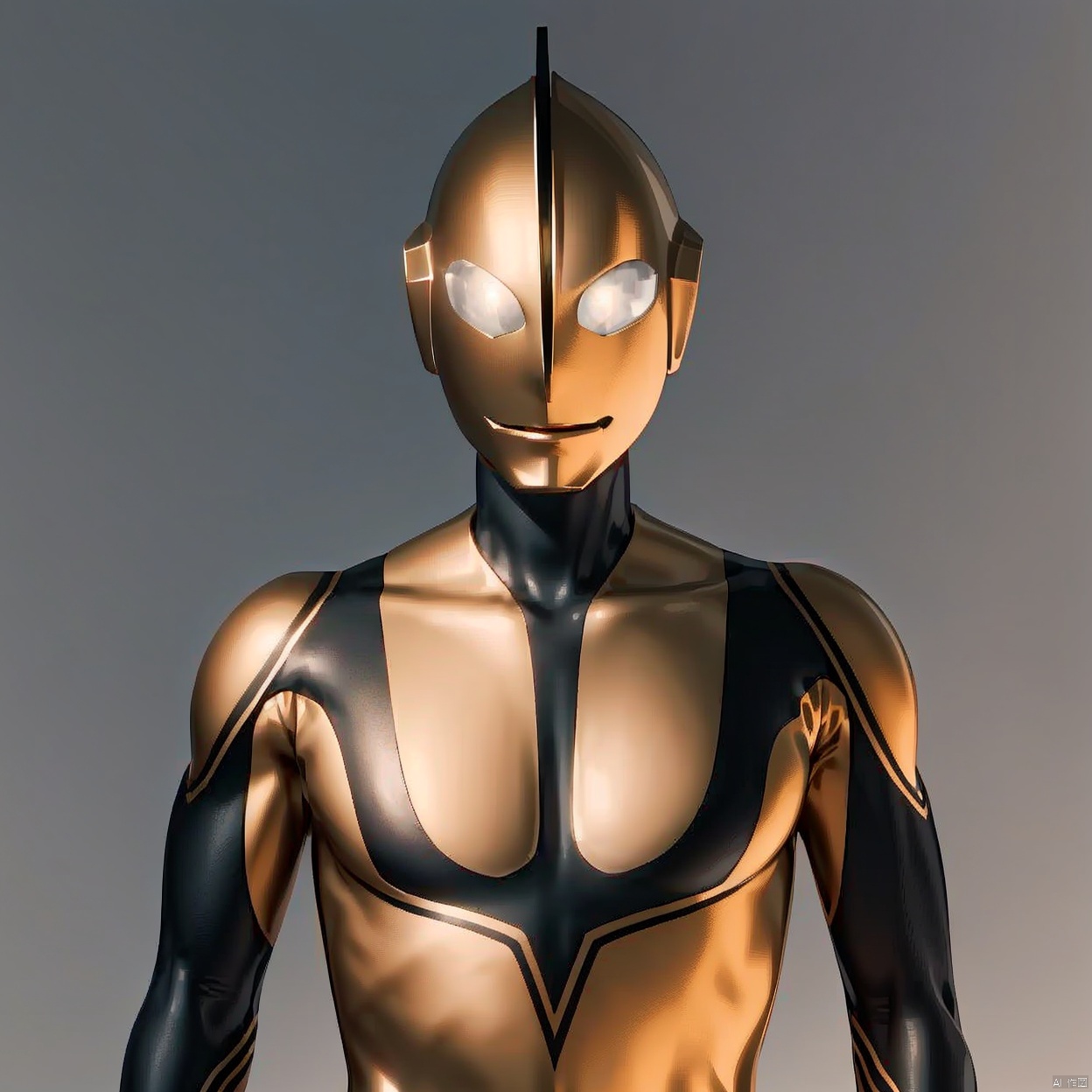 (white background:1.2),looking at viewer,(SOLO:1.4),outline,simple background,upper body, cowboy shot,looking at viewer,,outline,
(((arms at side))), 
gold bodysuit,gold gloves,legwear,gloves,boots,logo,cover,mask,plugsuit,bodysuit,black pattern on body,gold tight-fitting,gold footwear,helmet,leather suit,ultraman,latex
