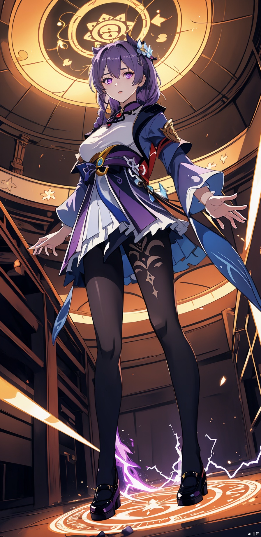 21yo girl,  purple hair,  purple eyes on Tensor.Art