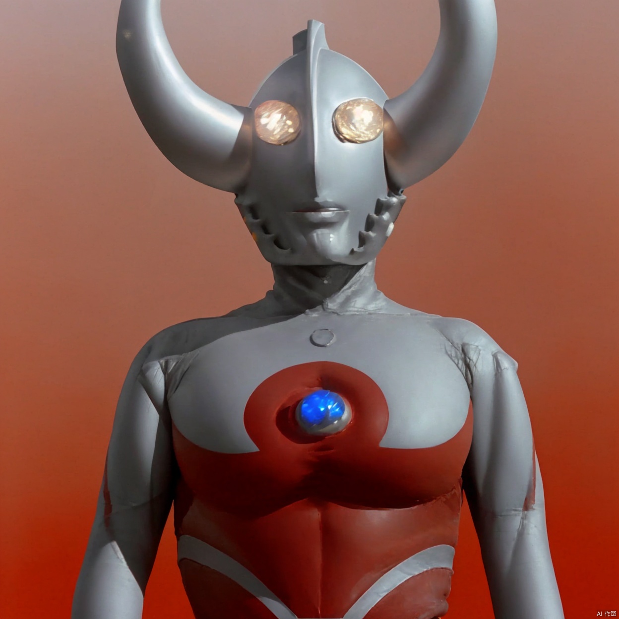  red pattern on waist,red pattern on arms,red pattern on legs,white bodysuit,white gloves,legwear,gloves,boots,logo,cover,mask,plugsuit,gem,bodysuit,red pattern on body,white tight,fitting,white footwear,helmet,leather suit,ultraman,latex,horns,belt
