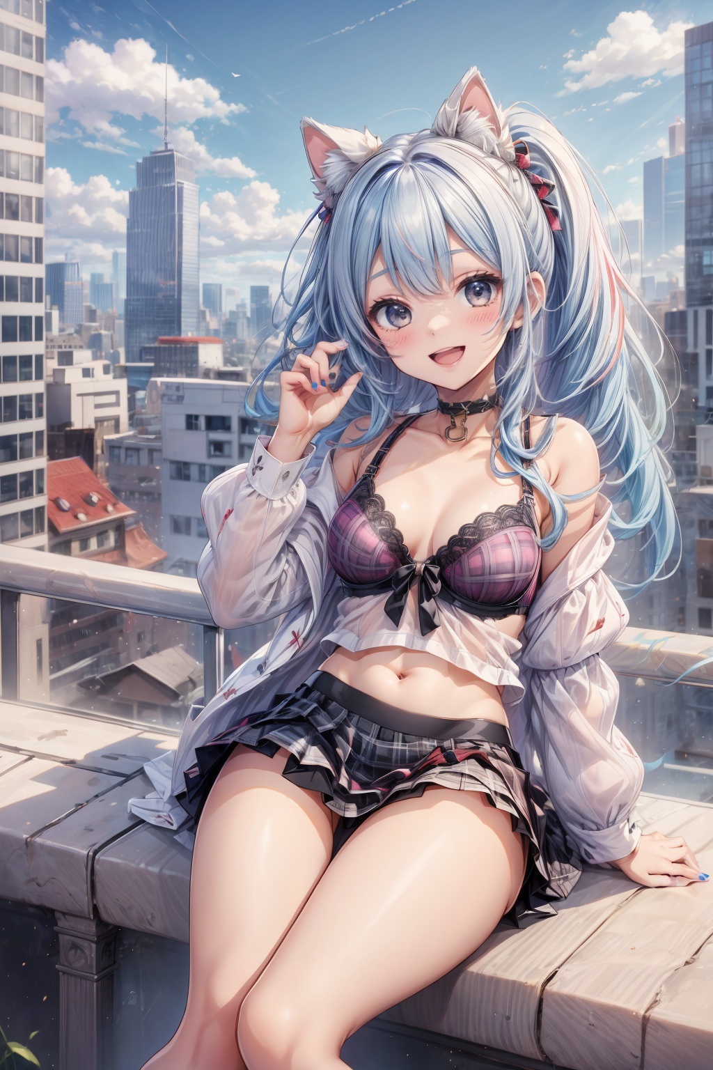 1 girl,  solo,  long hair on Tensor.Art