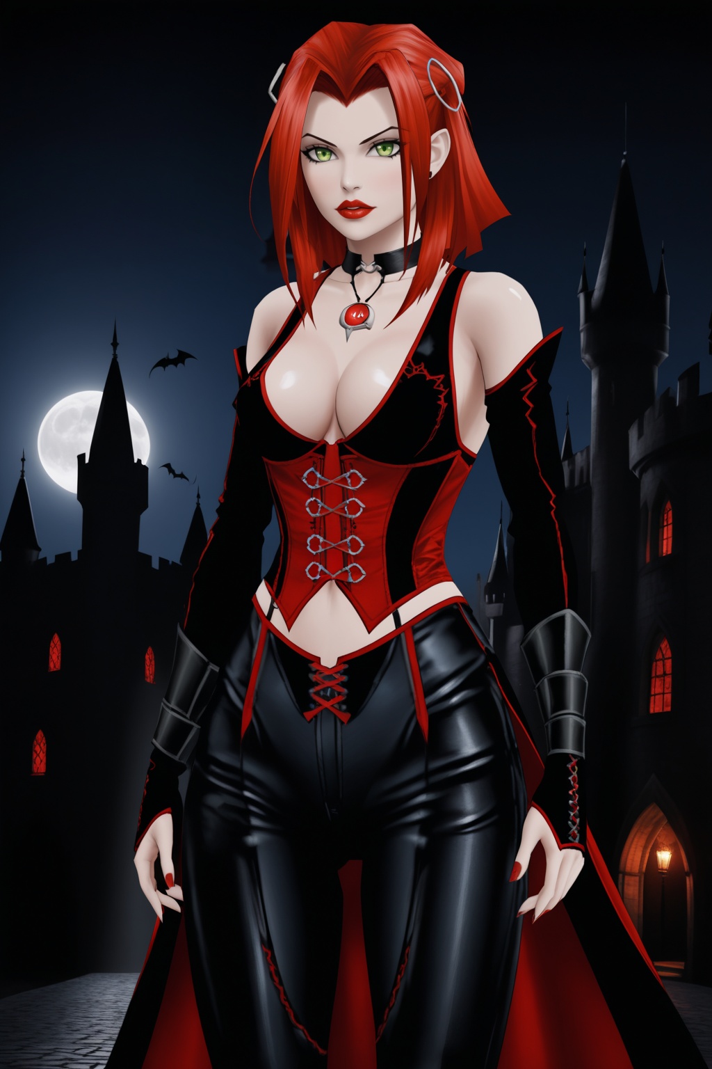 bloodrayne,  rayne,  vampire on Tensor.Art