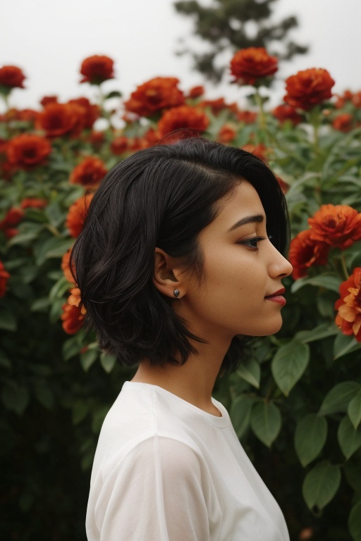 1girl,  solo,  short hair on Tensor.Art