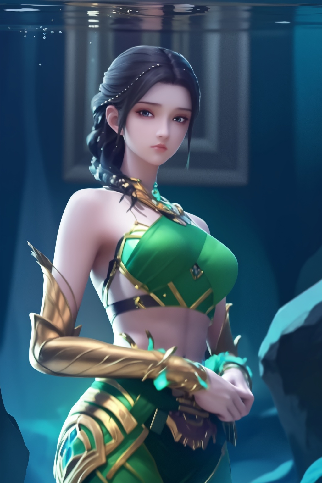 1girl,  solo,  masterpiece on Tensor.Art