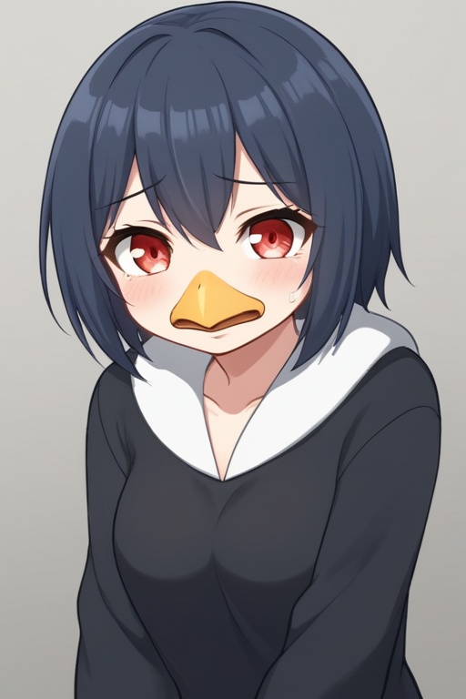 1girl,  solo,  beak on Tensor.Art