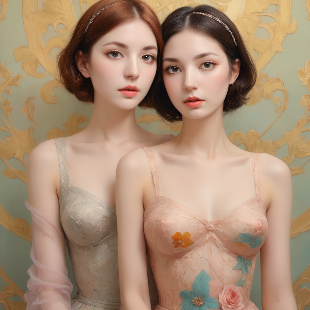 1 Petite girl,  Close-up portrait of a woman,  realistic figures in the foreground on Tensor.Art