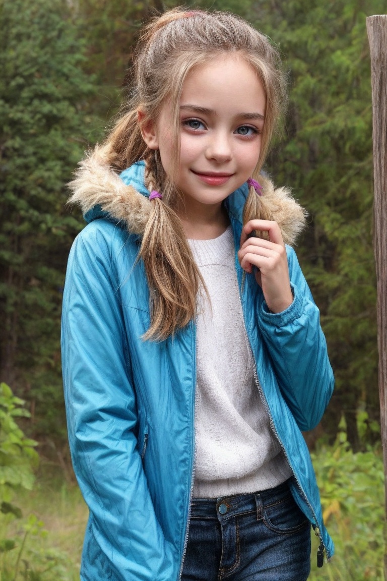 tween girl,  outdoor,  fresh alluring hot wear on Tensor.Art