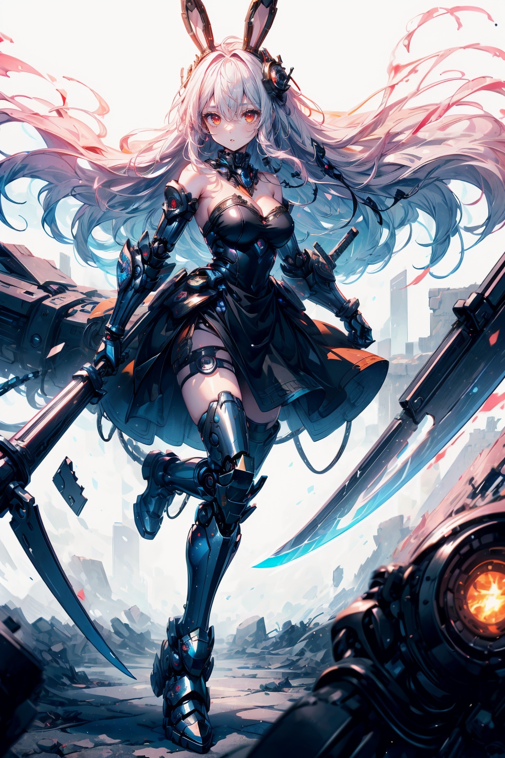 1girl,  solo,  long hair on Tensor.Art