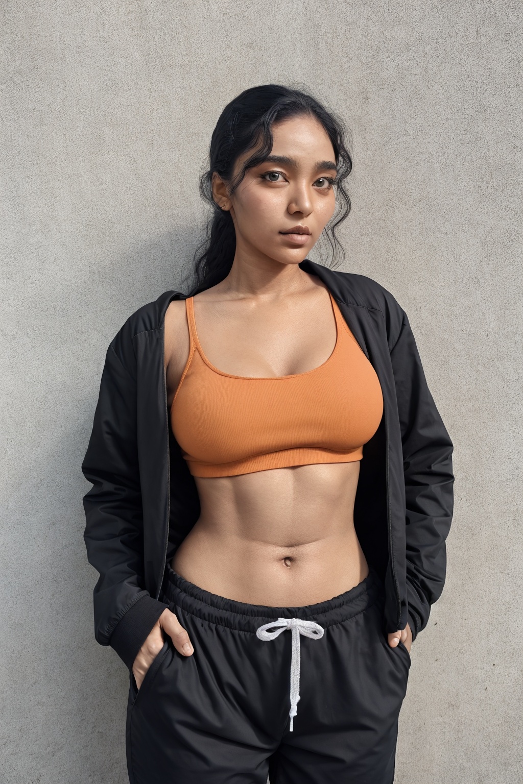 masterpiece art,  8k,  A beautiful girl with skinny body on Tensor.Art