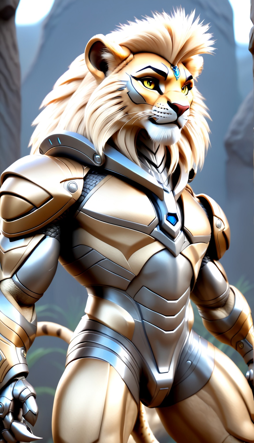 1lion_king,  male focus,  solo on Tensor.Art