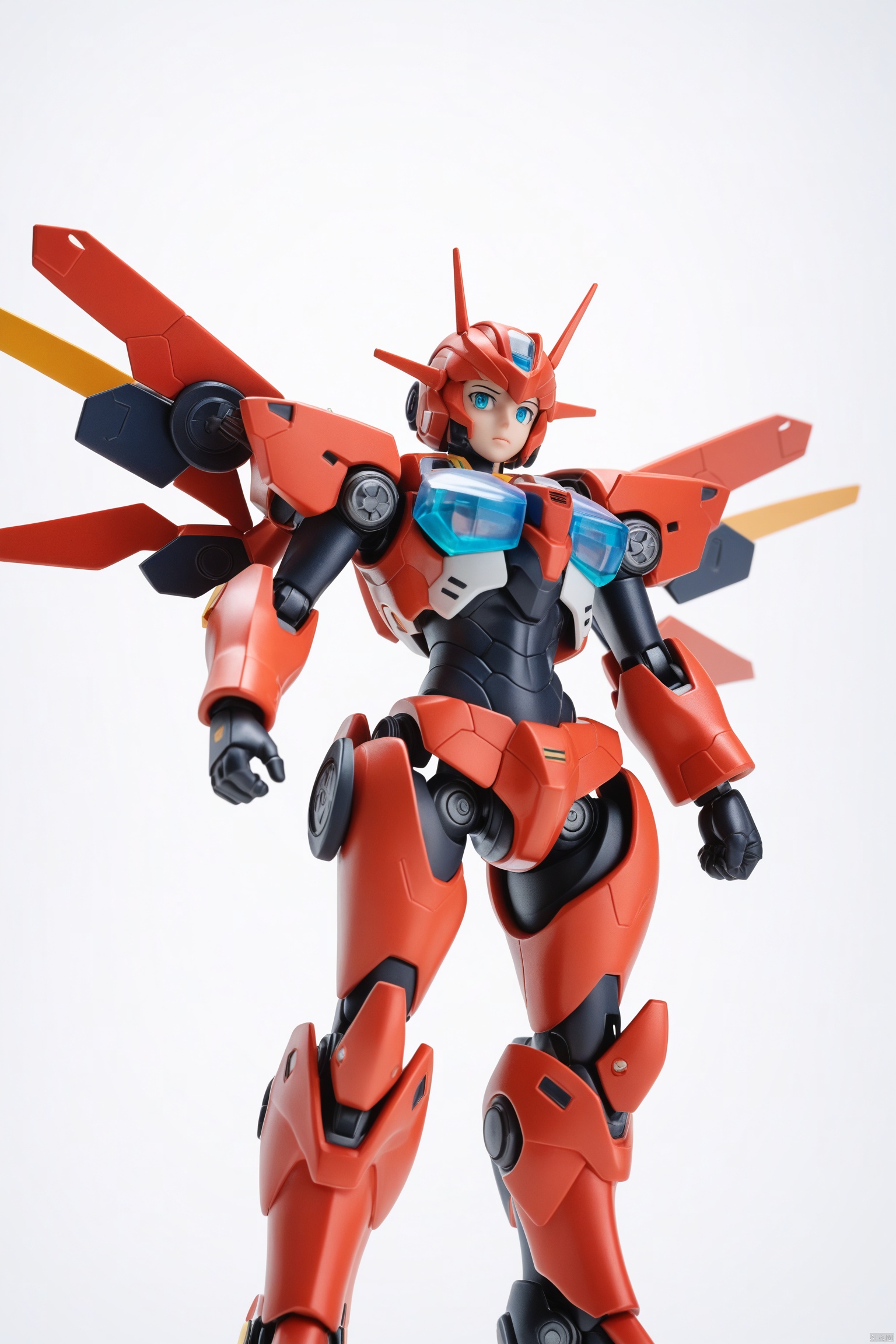 score_9, score_8_up, score_7_up,highly detailed digital, pcv,transparent pvc,pvc style,
BJ_Gundam,solo,wings,standing,no_humans,glowing,robot,mecha,clenched_hands,science_fiction,looking_ahead,cinematic lighting,strong contrast,high level of detail,Best quality,masterpiece,White background,