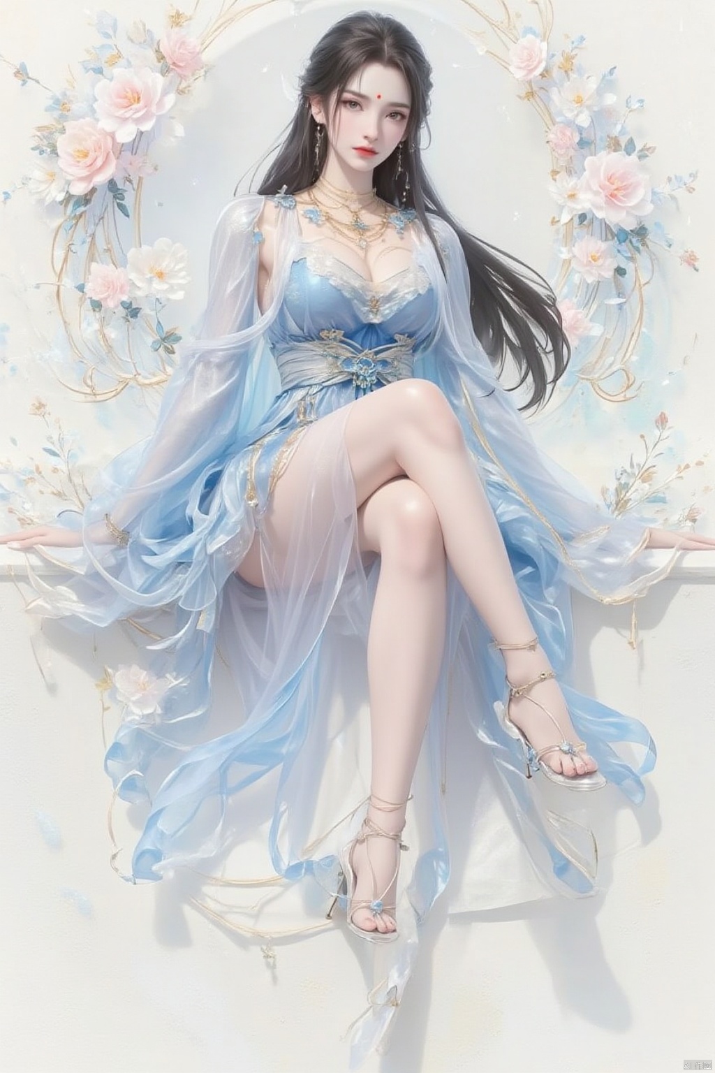 1girl,  solo,  long hair on Tensor.Art