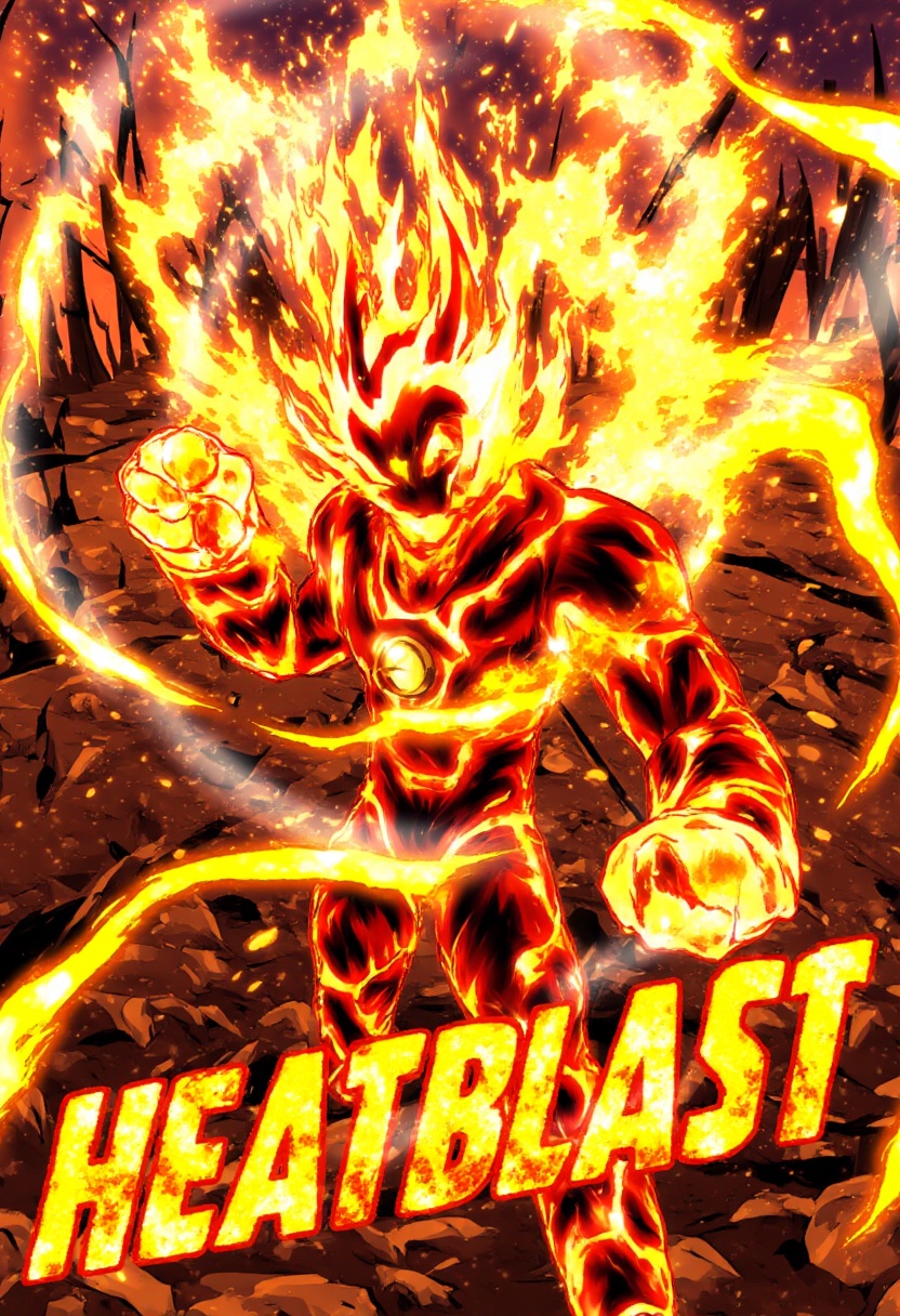 in the style of db legends,  dynamic digital artwork,  heatb on Tensor.Art
