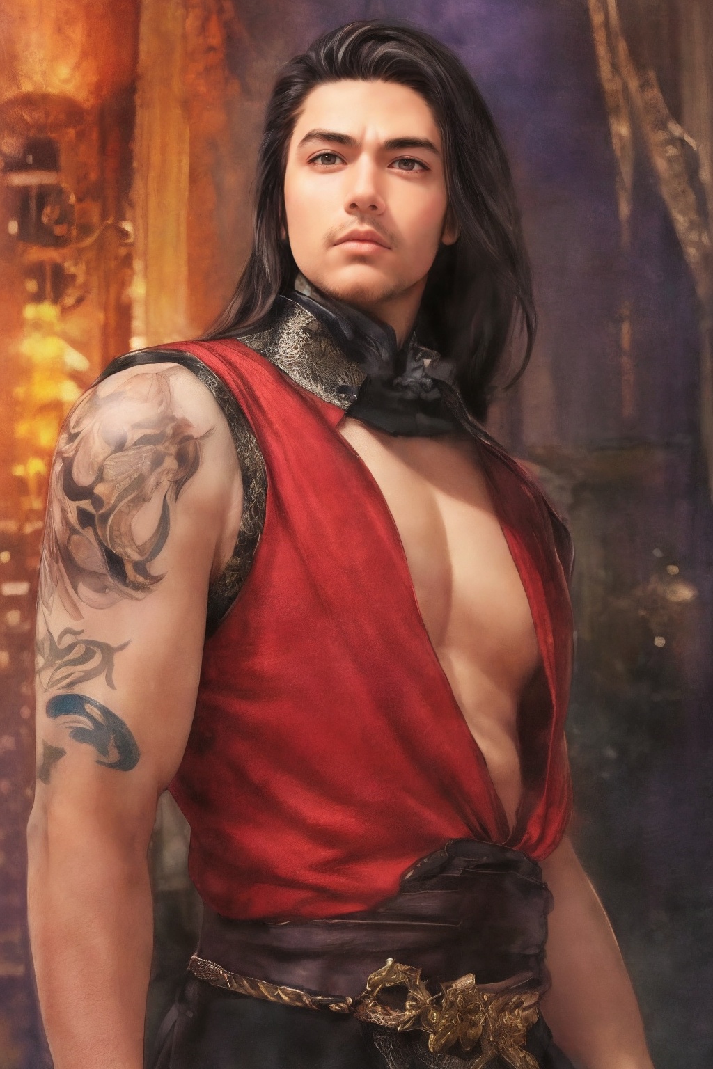 (1boy,  handsome,  male character) on Tensor.Art