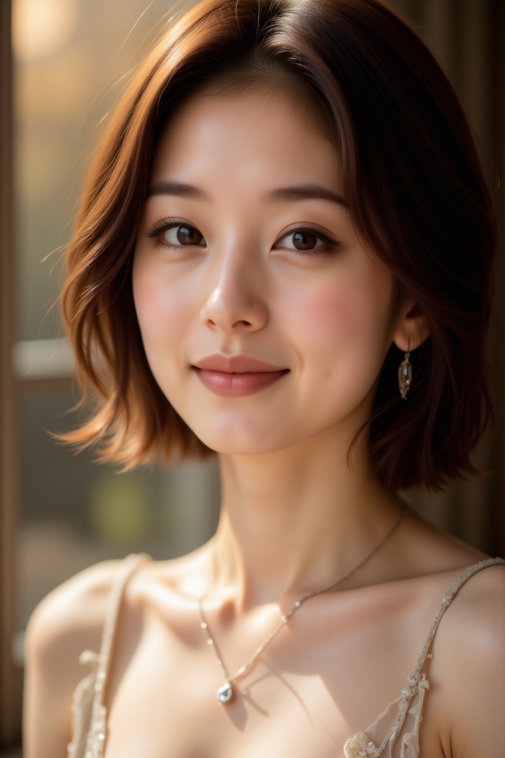 A young Beautiful Asian woman,  24yo,  solo on Tensor.Art