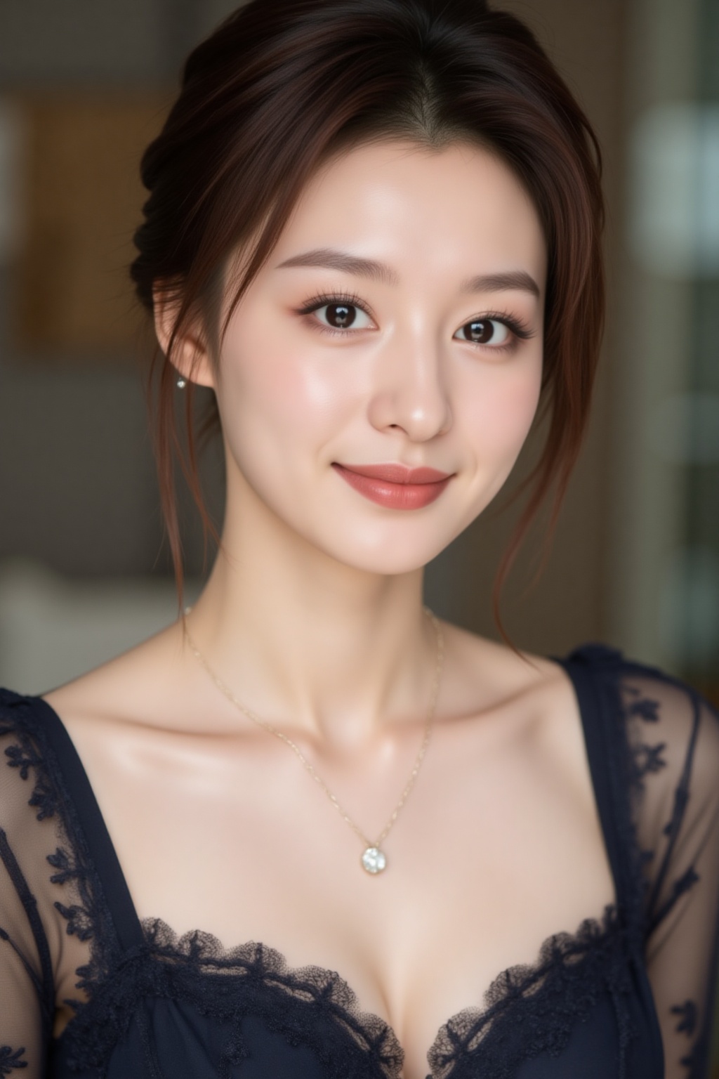 A young Beautiful Asian woman,  24yo,  solo on Tensor.Art