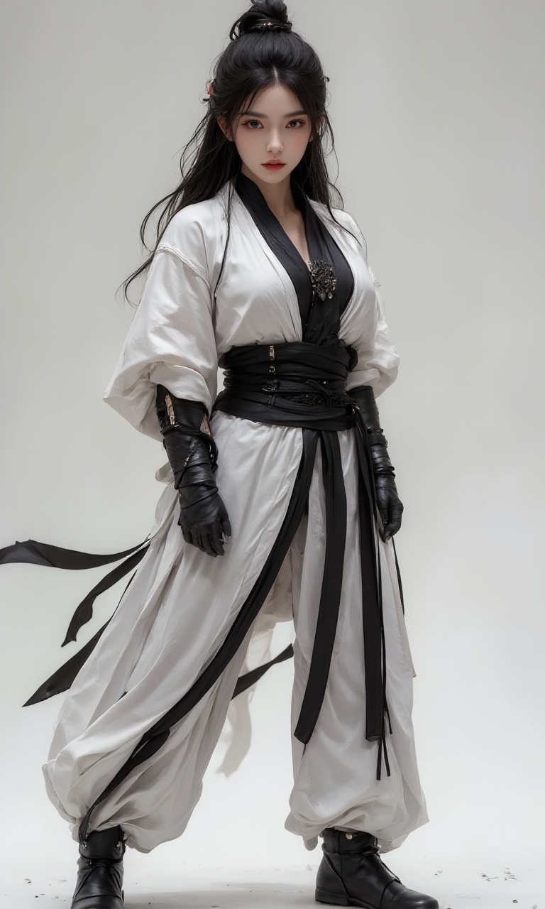 Woman,  martial arts,  hip up on Tensor.Art
