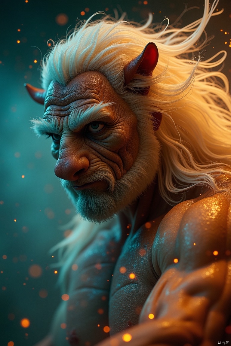 male,art ,   muscular ,real photo ,50mm, artful , close_up ,move,magic, other world effect,closeup
,focus,wild,vivid,effect,close_up,fantastyle