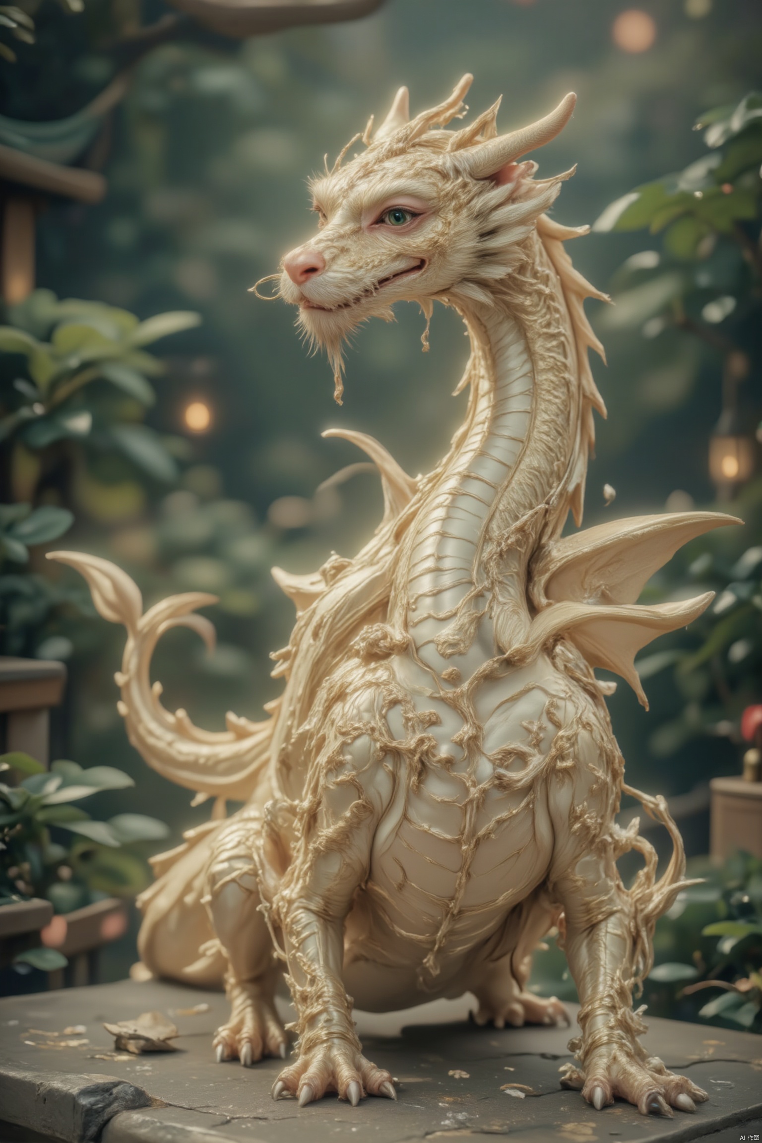 Chinese dragon,masterpiece,dest quality,five-clawed golden dragon