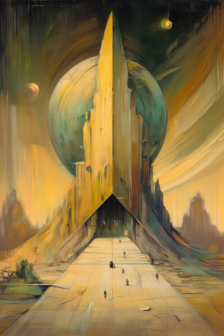 "Create a minimalist image in the style of landscape art and art nouveau,  using a dry brush technique and emphasizing the...