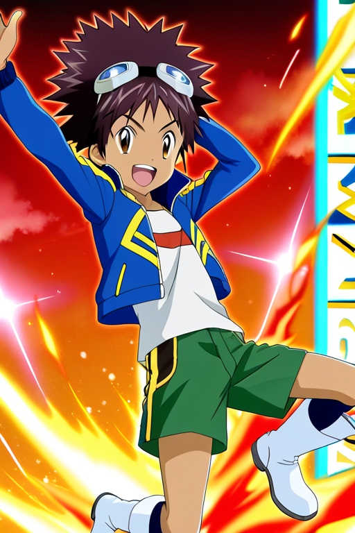 digimon_adventure,  davis_motomiya,  daisuke_motomiya (Beautiful on Tensor.Art