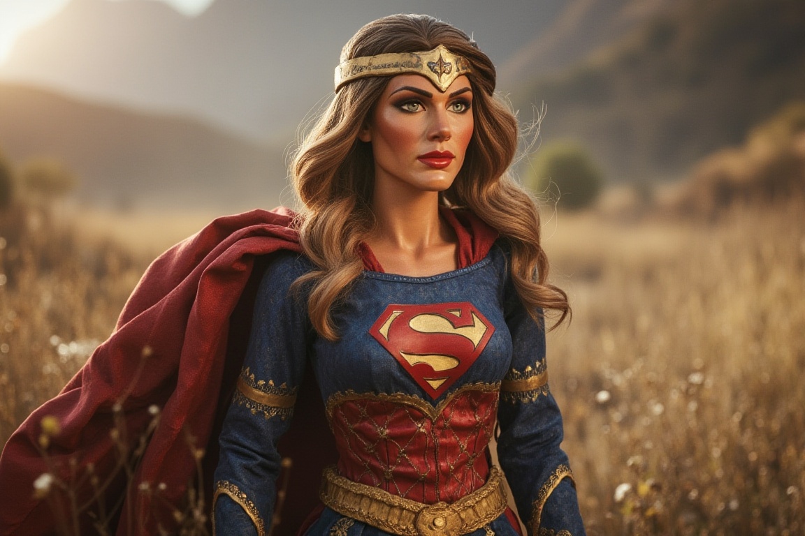 Realistic super women on Tensor.Art
