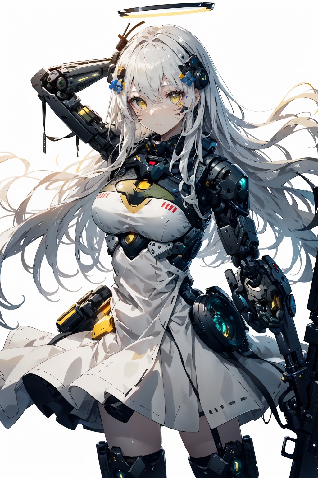 1girl,  solo,  long hair on Tensor.Art