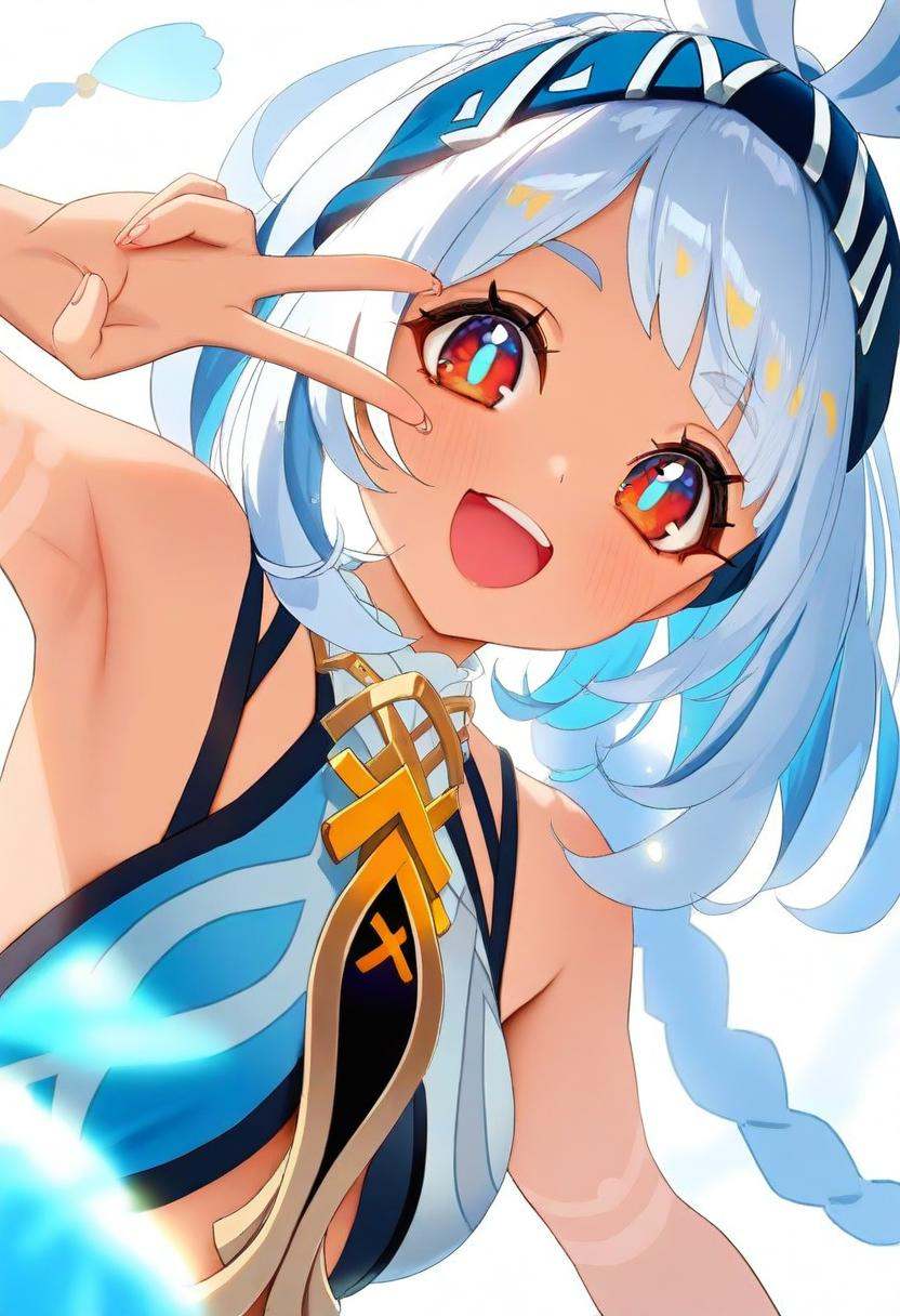 1girl,  mualani \(genshin impact\),  artist: Kani biimu by Wenaka on Tensor.Art