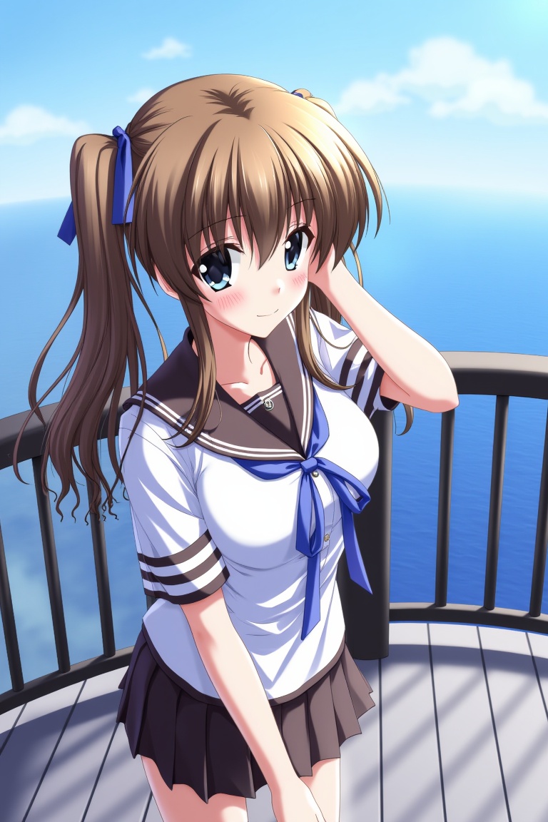 (best quality,  best quality: 1.3),  Brown hair on Tensor.Art