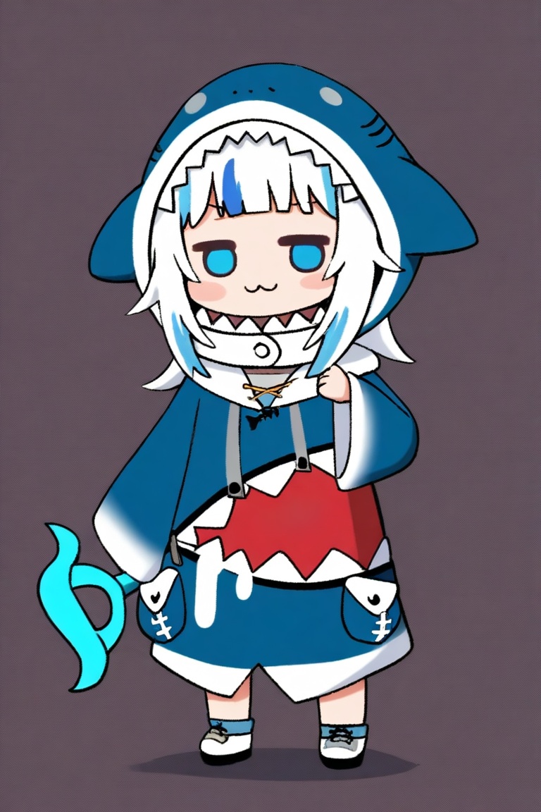 1girl_,solo,hololive,hololive english,smol gura,gawr gura,gawr gura (1st costume) ,virtual youtuber,:3 ,dot eye ,weapon,trident,[phdpigeon],masterpiece, best quality,extremely aesthetic,absurdres,artist,Illustration,offical art,offical artsyle,anime color,stylish,simple background,panorama
