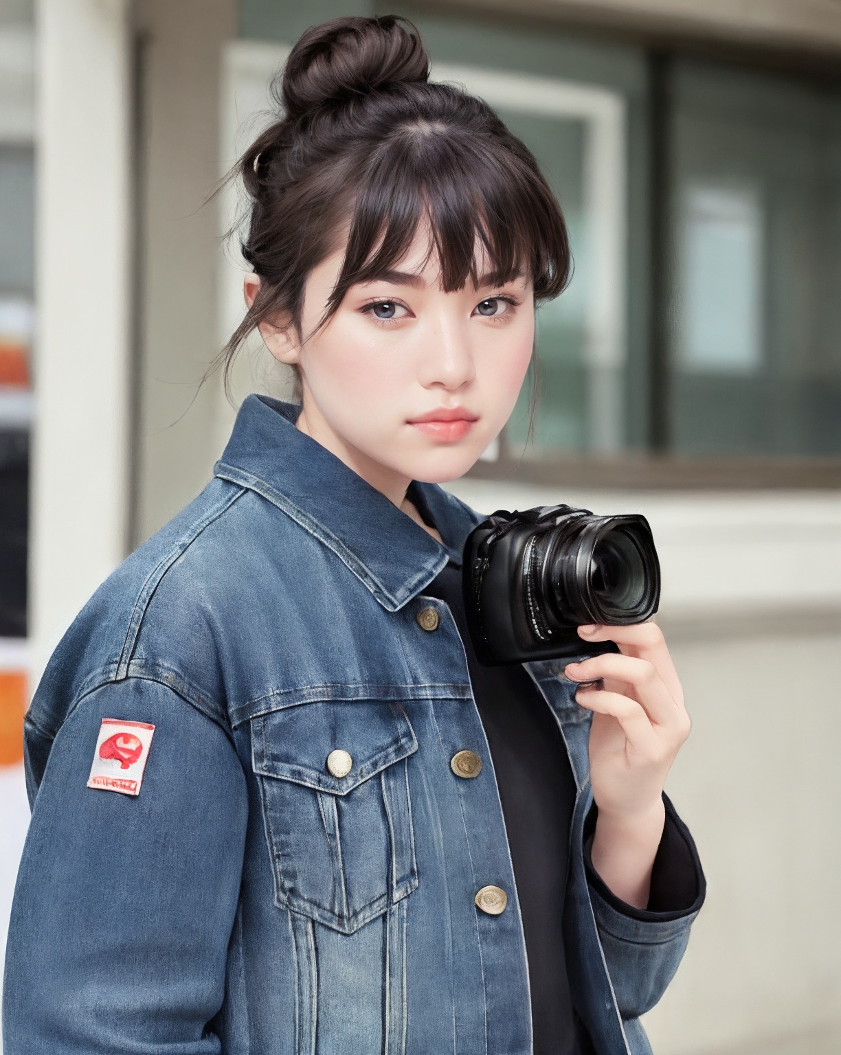 1girl,  solo,  looking at viewer on Tensor.Art