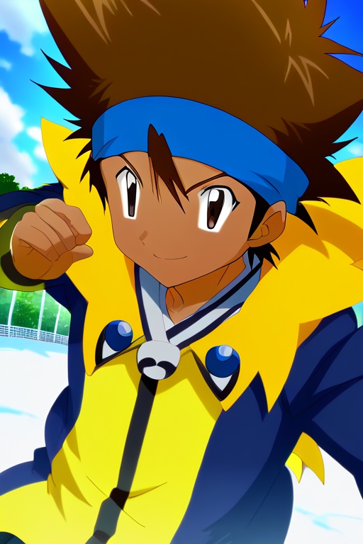 digimon_adventure,  taichi_yagami,  tai_kamiya (Beautiful on Tensor.Art