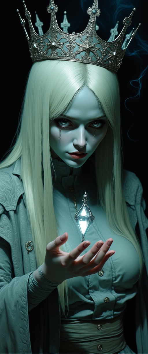 high-quality,  masterpiece,  A phantom queen on Tensor.Art