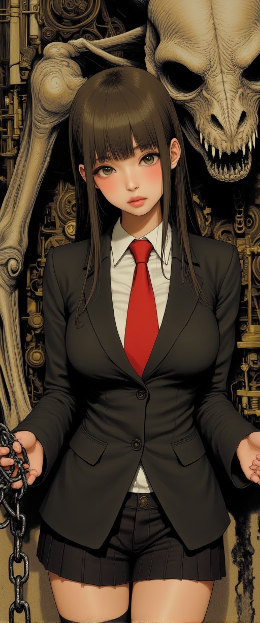 A hyper-realistic portrait of a stunning supermodel,  featuring a beautifully detailed face with captivating eyes and a se...