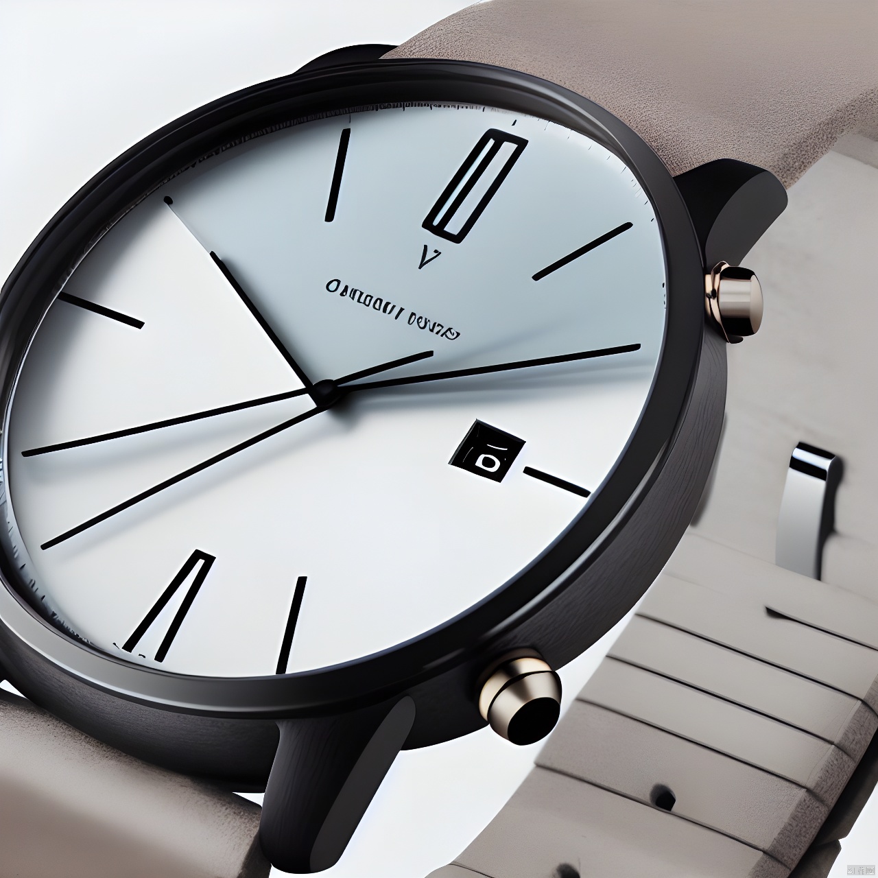 a watch product design , industrial design, product rendering, minimalism.