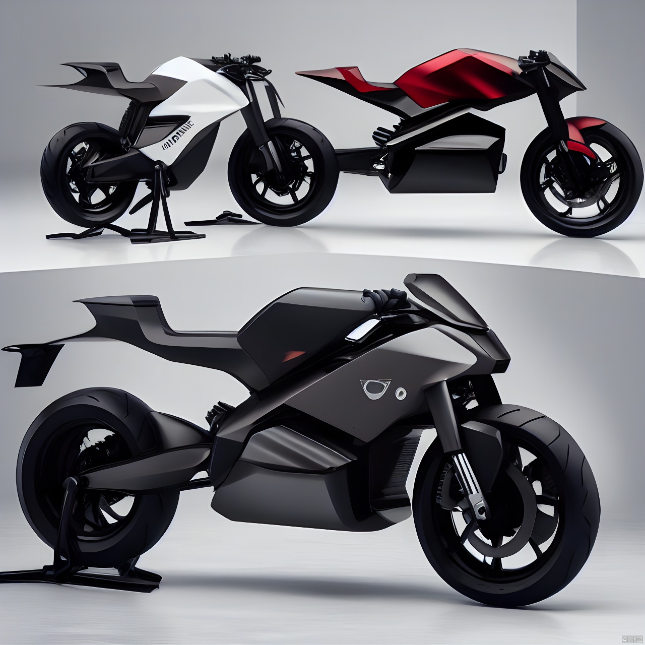 a Motorcycle product design, transportation design, industrial design, product rendering, minimalism.