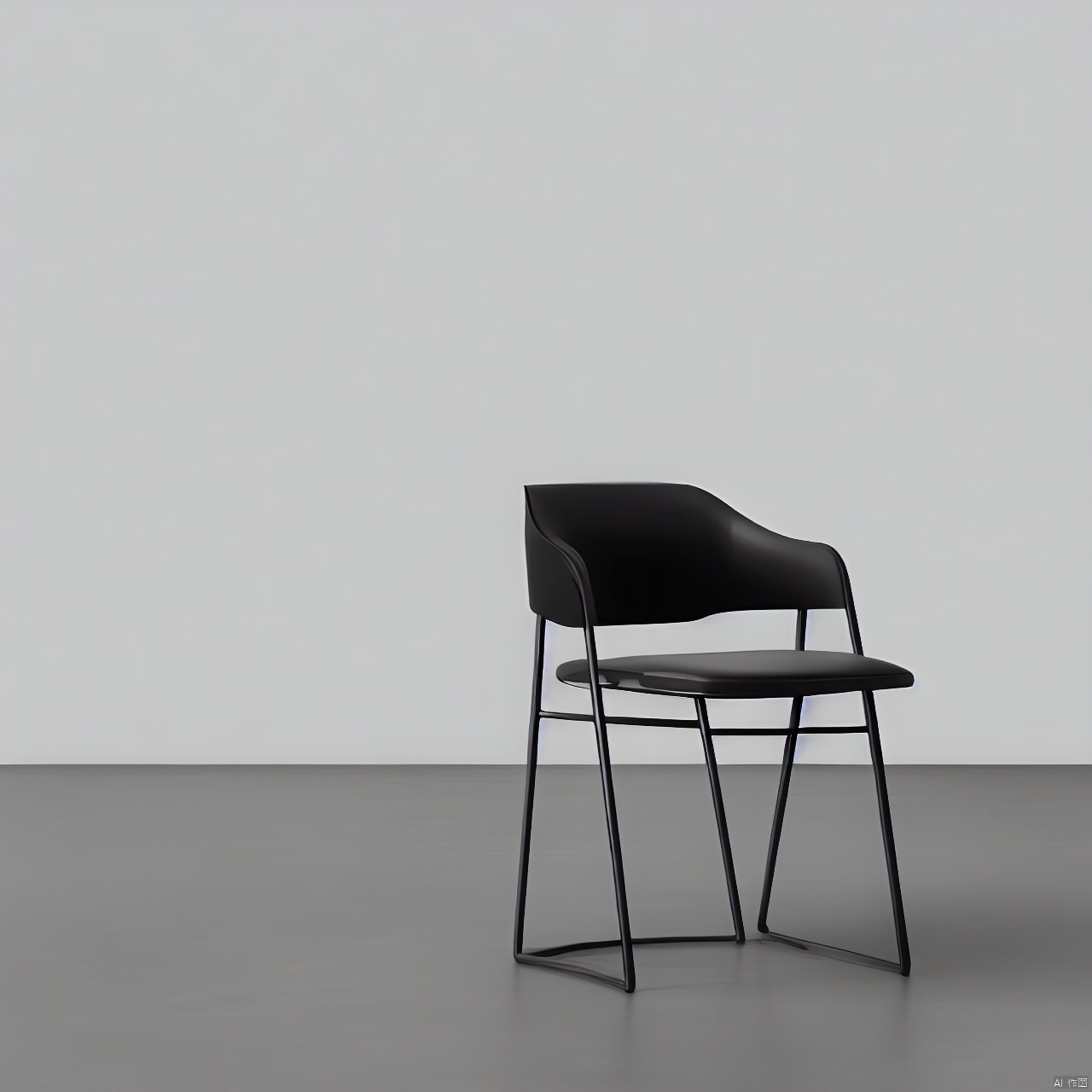simple background, white background, monochrome, greyscale, no humans, chair, what