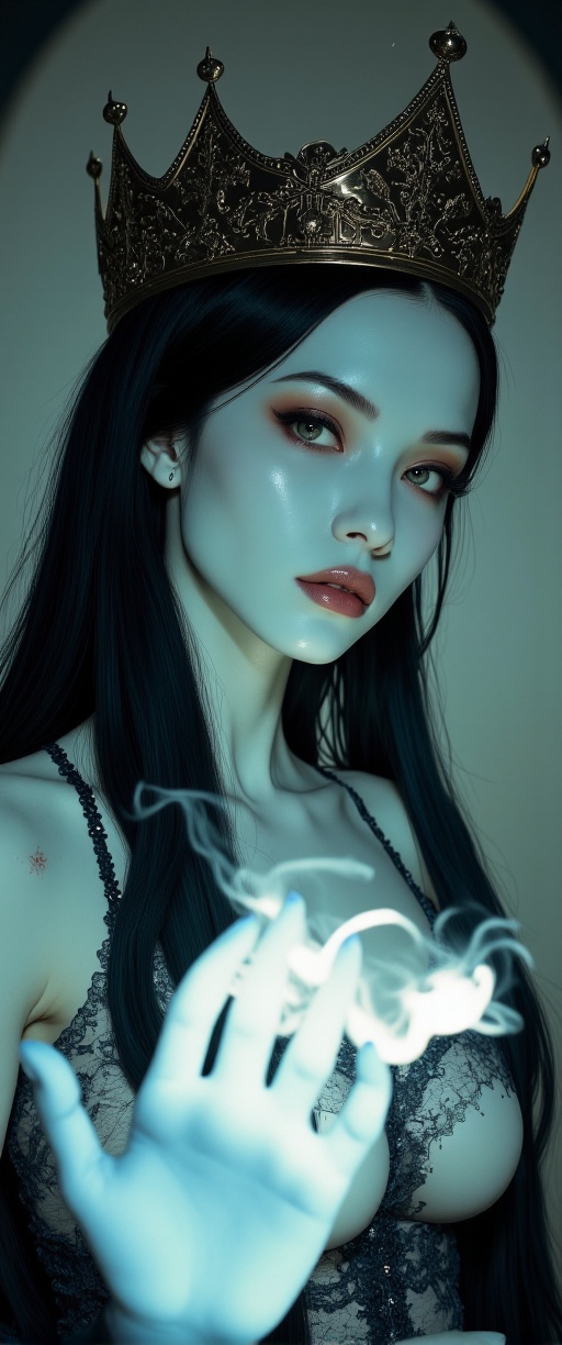 high-quality,  masterpiece,  A phantom queen on Tensor.Art