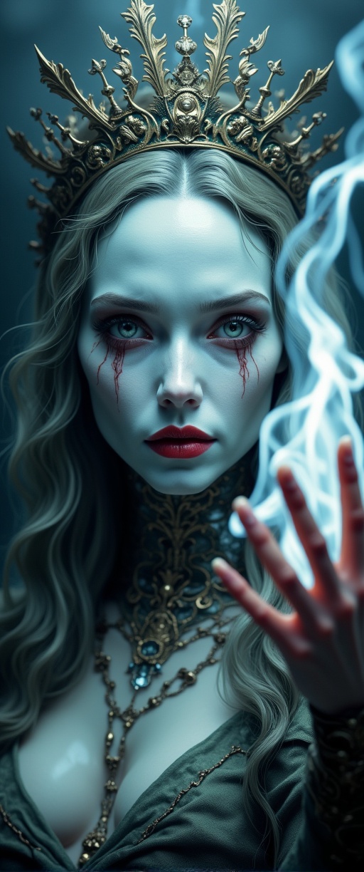 high-quality,  masterpiece,  A phantom queen on Tensor.Art