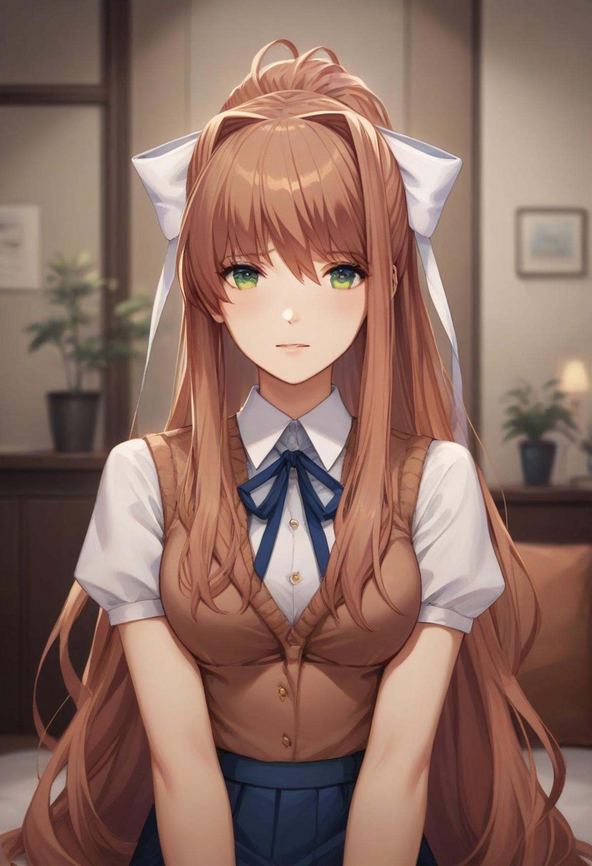 score_9, score_8_up, score_7_up, source_anime, MONIKA (DOKI DOKI LITERATURE CLUB)