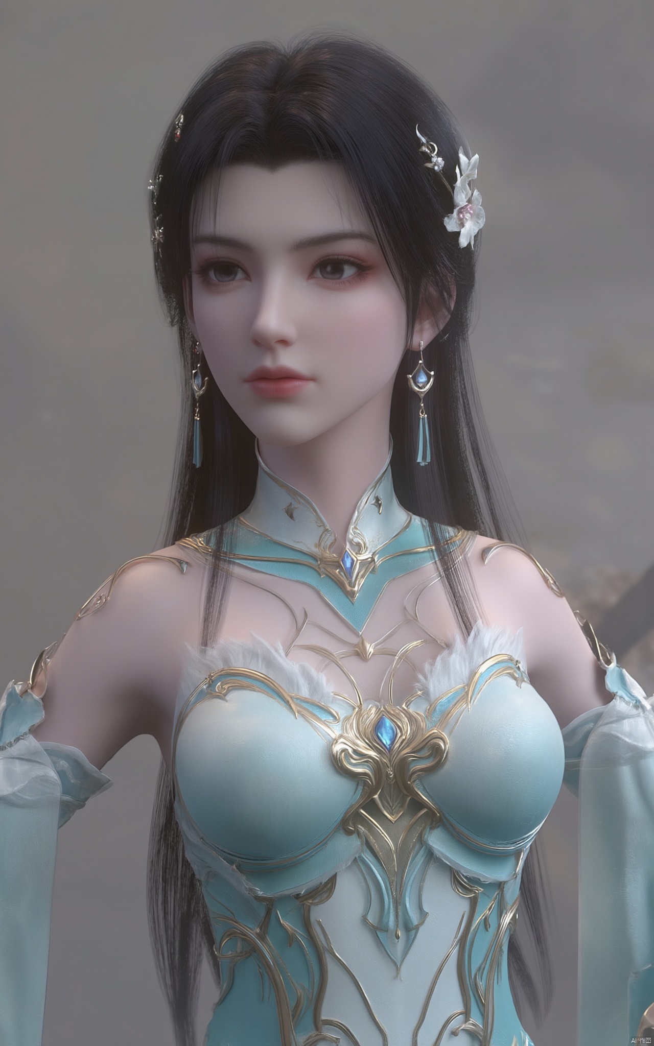 Masterpiece, best quality, high quality,1girl,(huge breasts:1.79),(lotus:1.29),Xlinyuling,Xguxuner,Xmoli,