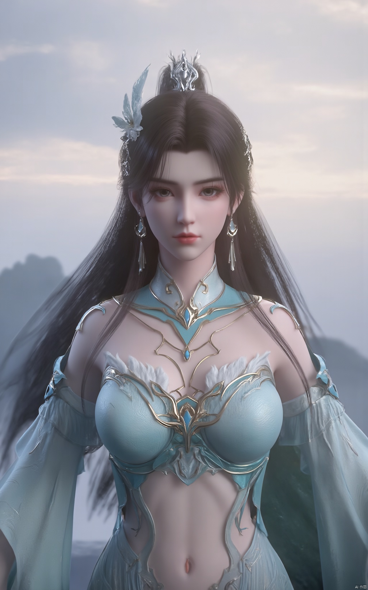 Masterpiece, best quality, high quality,1girl,(huge breasts:1.79),(lotus:1.29),Xlinyuling,Xguxuner,Xmoli,