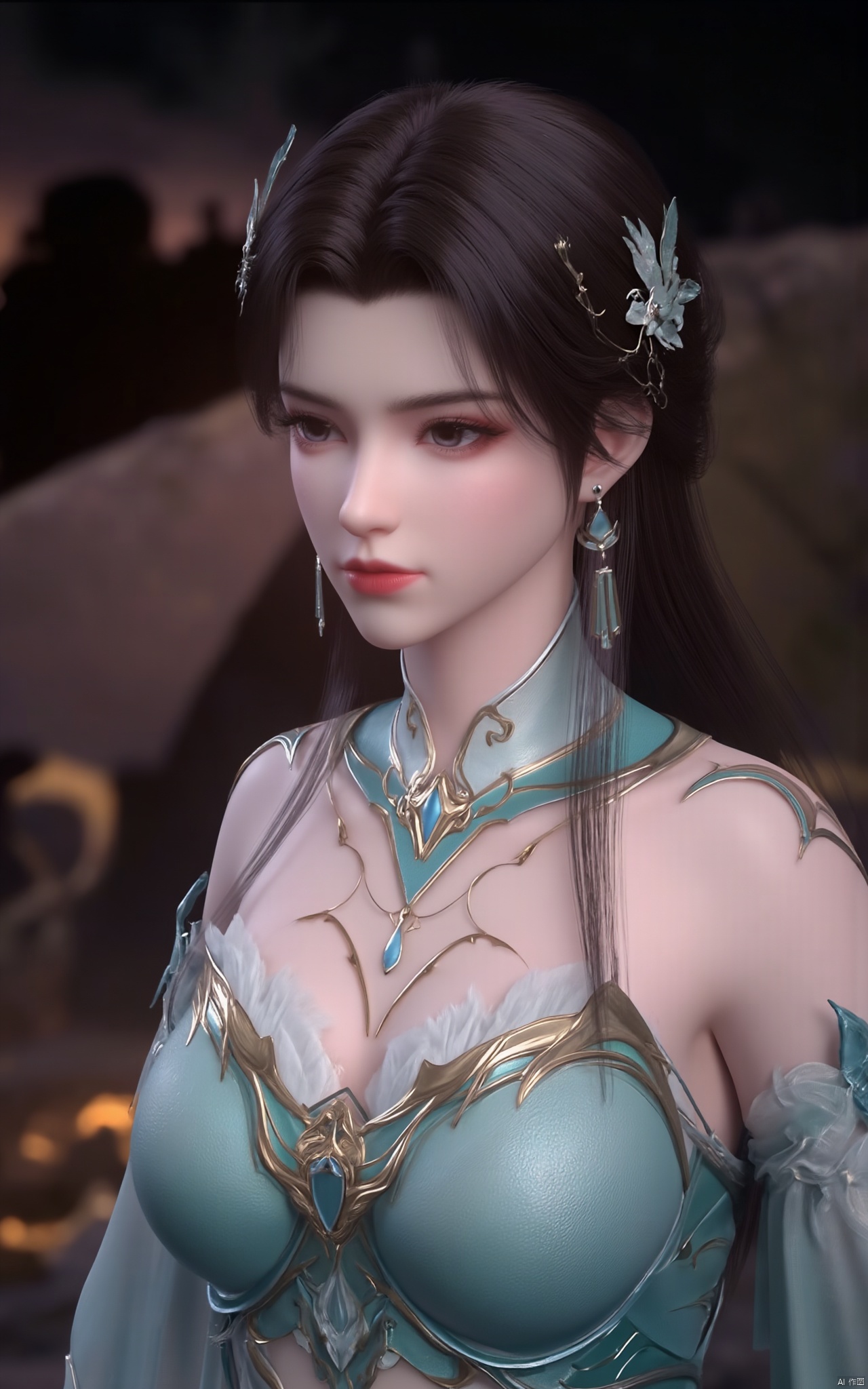 Masterpiece, best quality, high quality,1girl,(huge breasts:1.79),(lotus:1.29),Xlinyuling,Xguxuner,Xmoli,