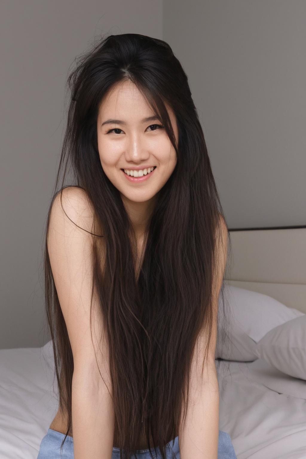 1girl,  attractive young chindo woman,  smile on Tensor.Art
