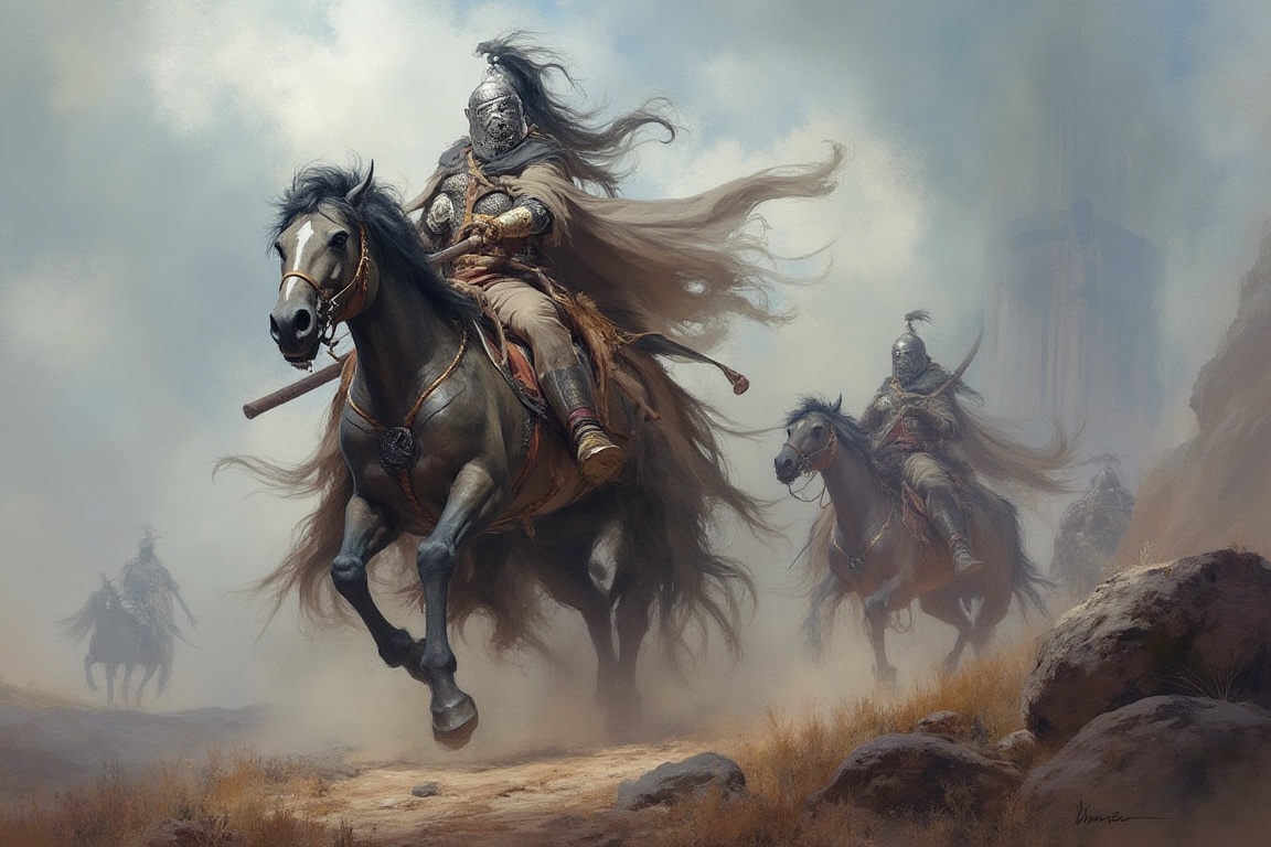 Warrior ,  softcolor on Tensor.Art