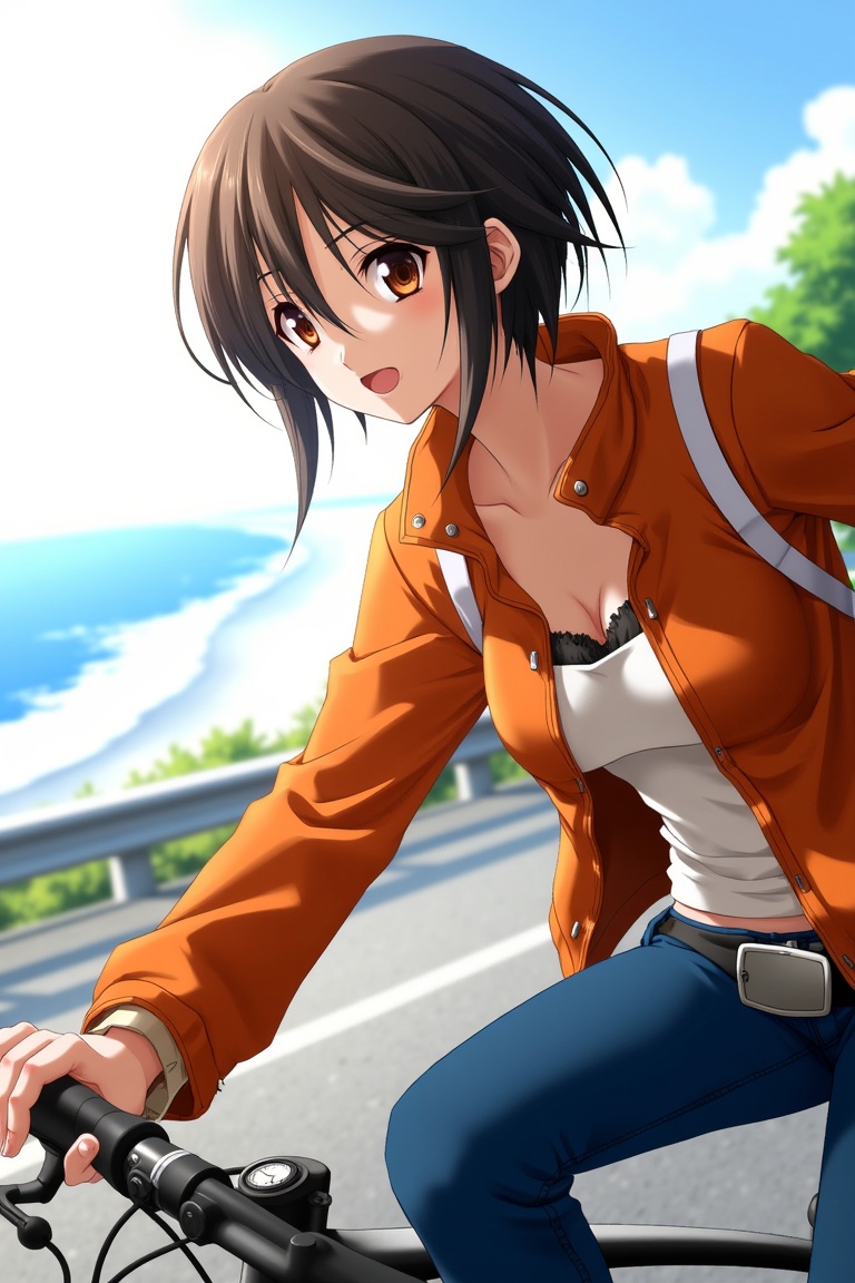 Best quality,  high resolution,  Short hair on Tensor.Art