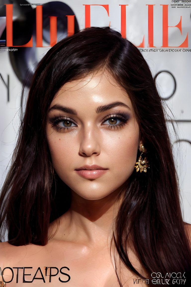 Score_9,  High fashion magazine cover,  beautiful Indian female model on Tensor.Art
