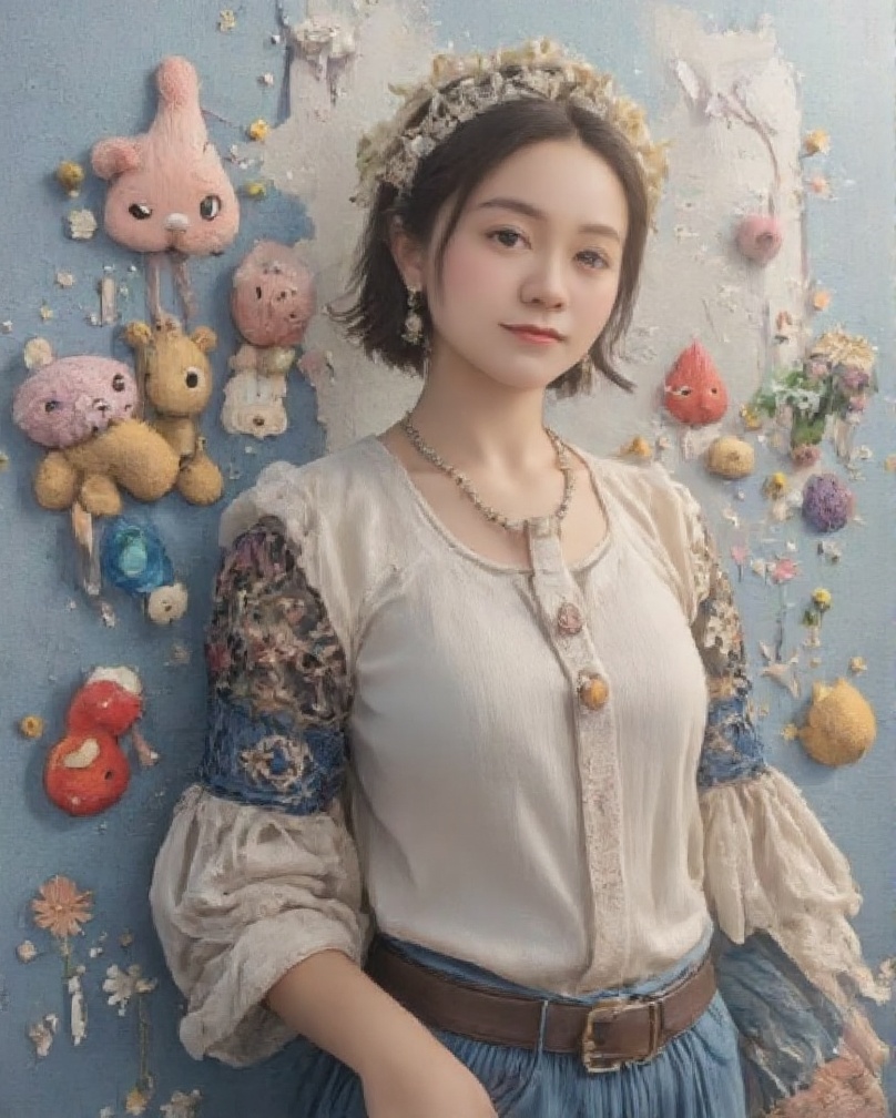 1 beautiful charming European girl full body,  very beautiful girl,  casual clothing on Tensor.Art