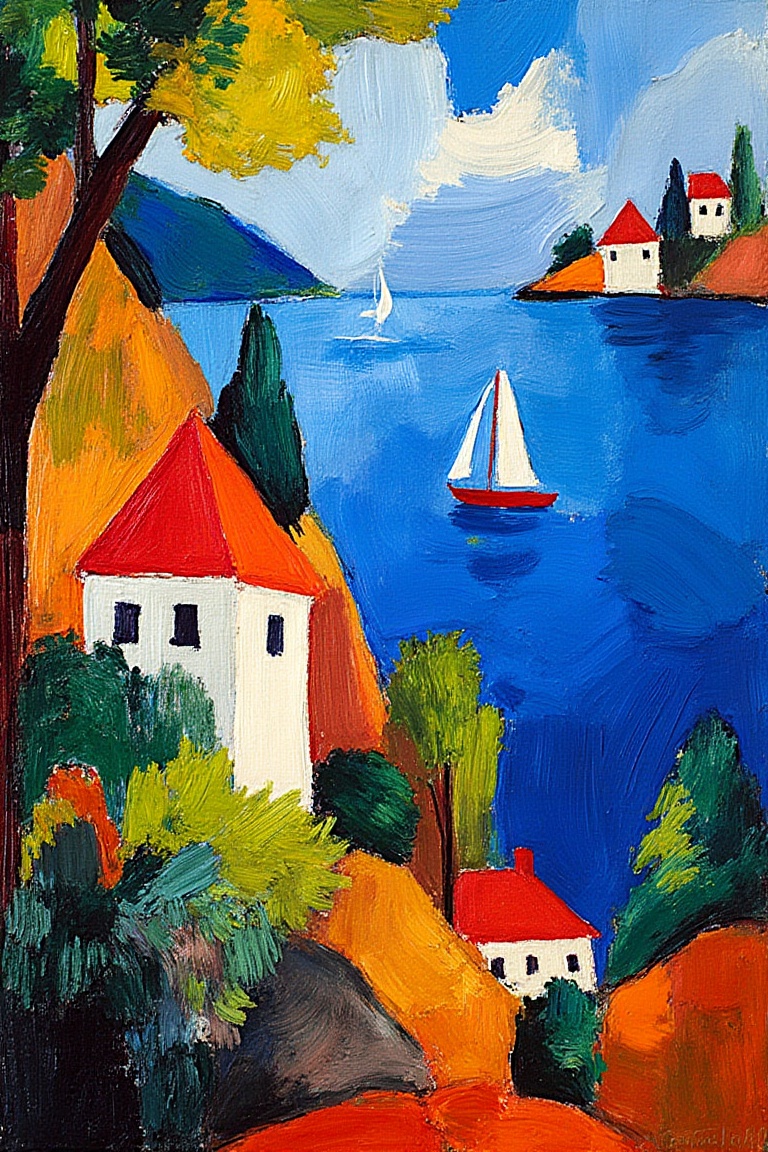 "Bold,  expressive, on Tensor.Art