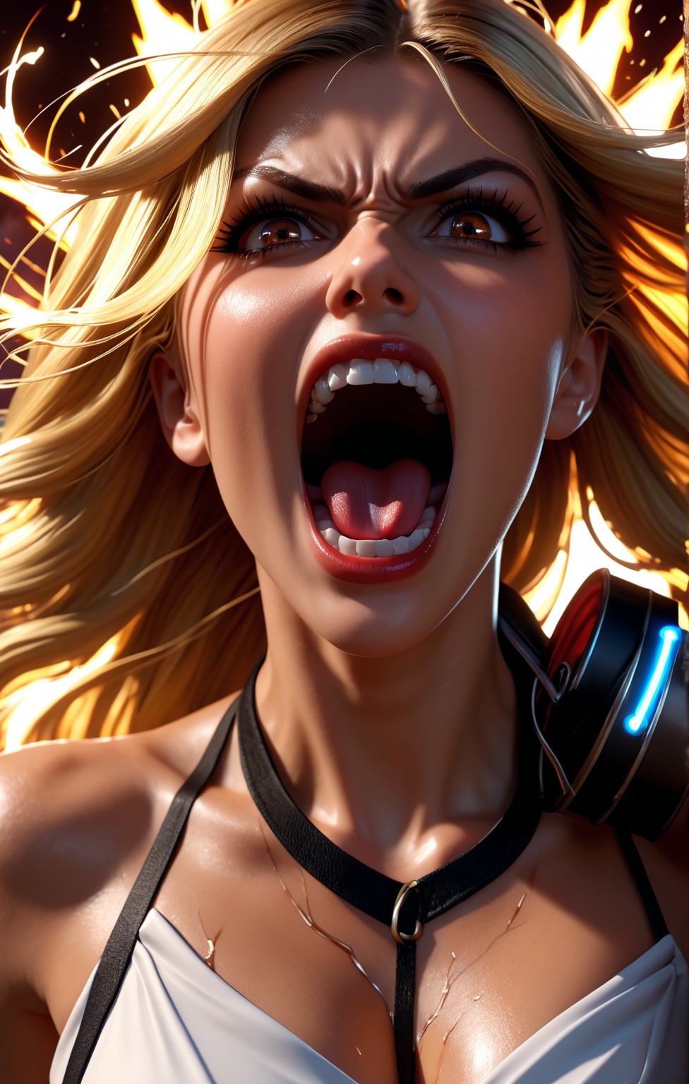 European and American women,  A fashion model,  rage on Tensor.Art